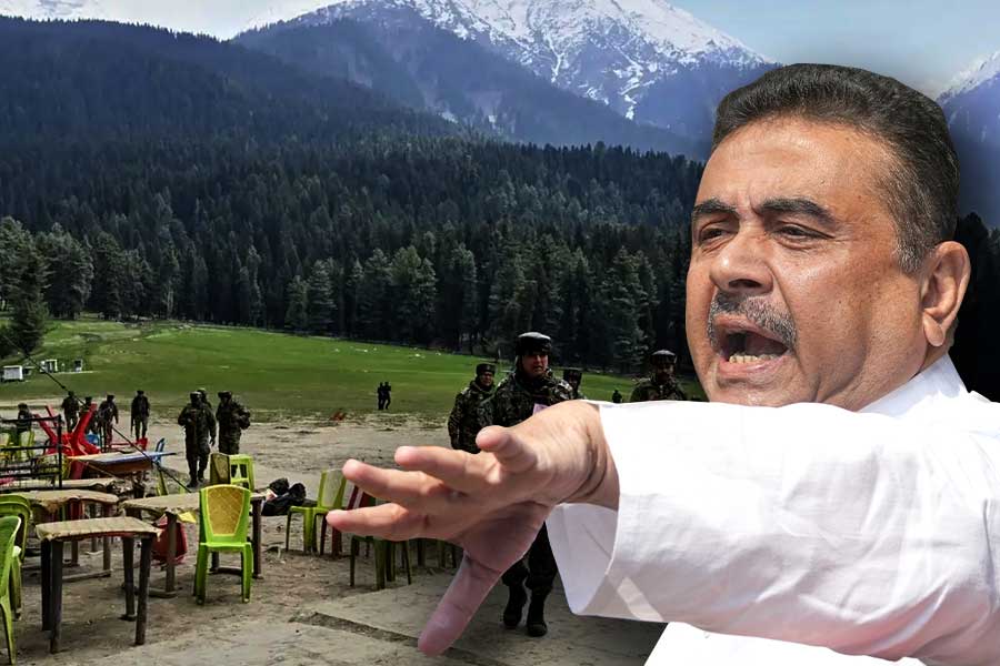 Suvendu Adhikari makes controversial statement for tourists visiting Kashmir