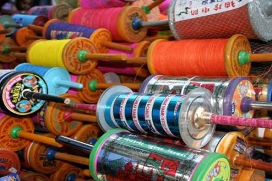 Father and son injured by Chinese manja in Chinsurah