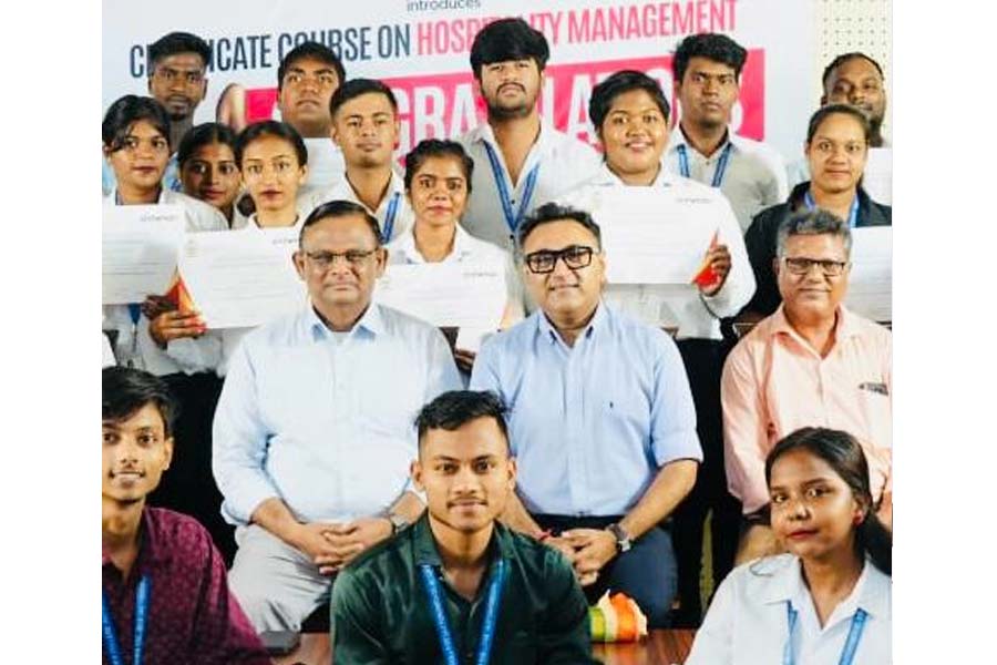 Hospitality Management Course in Joint Initiative of St. Xavier's College and Chowman Restaurant