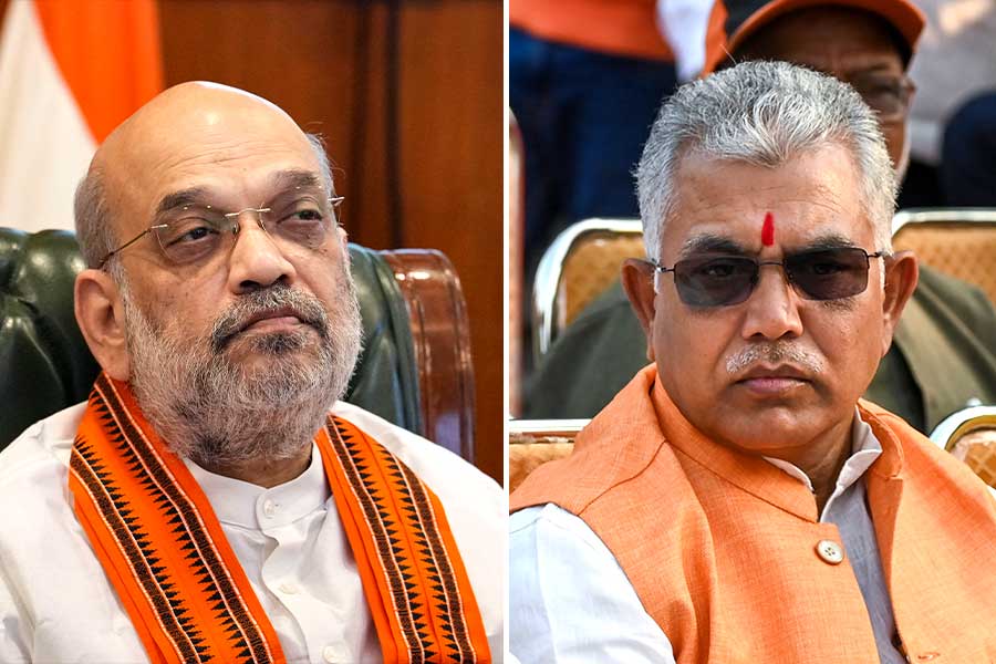 Dilip Ghosh calls Home Minister Amit Shah