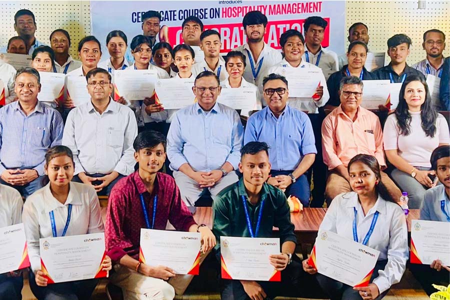 Hospitality Management Course in Joint Initiative of St. Xavier's College and Chowman Restaurant