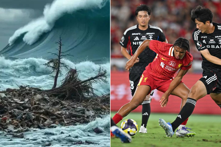 Liverpool FC play friendly match in Japan amid tsunami warnings