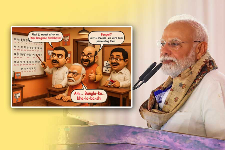 TMC Slams PM Modi's Bengali speech in Durgapur