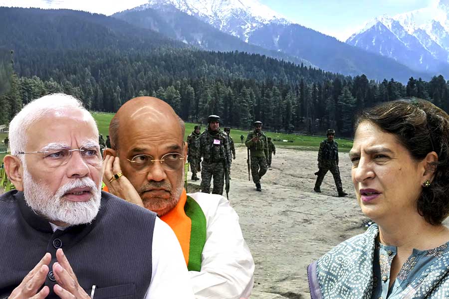 "Why Weren't Security Personnel Present In Pahalgam," Priyanka Gandhi Asks in Sangsad