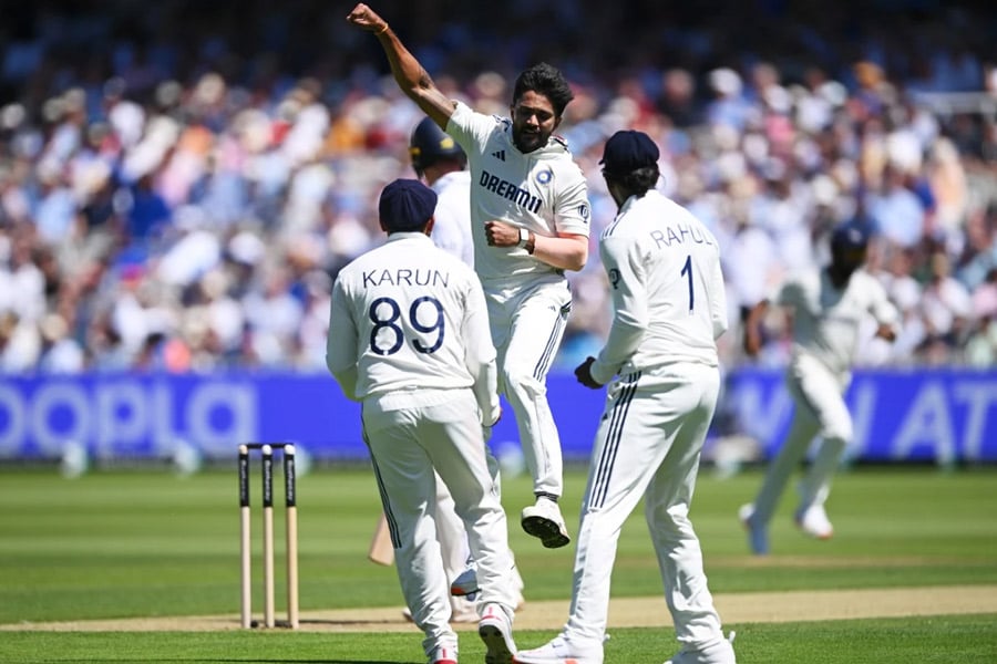 Nitish Reddy took two wickets in first session of Lord's test