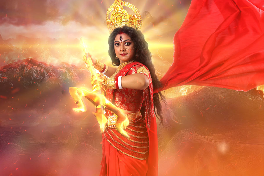 actrss payel dey will be seen as maa durga in mahalaya