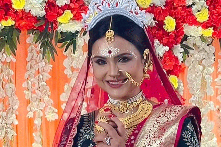 actress Rupali Bhattacharya got married