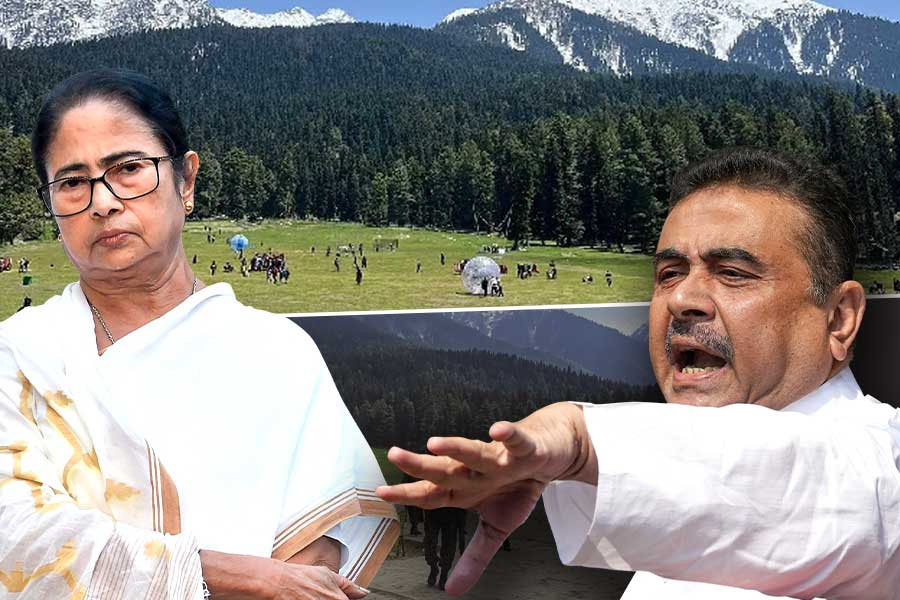 BJP and NC raps Suvendu Adhikari for telling tourists to skip Kashmir