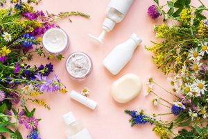 Skin care with Flower face pack