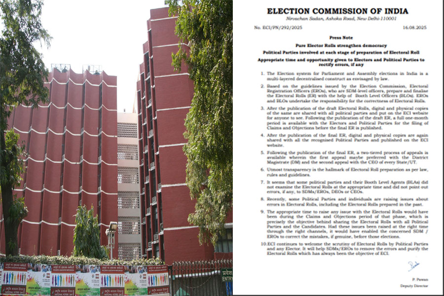 Election Commission of India claim political parties are involved in all steps