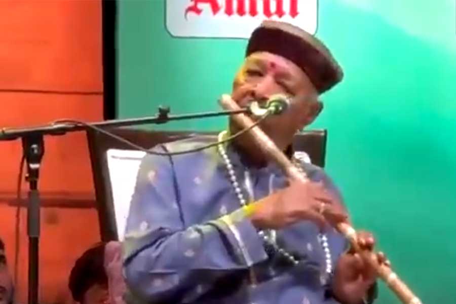 Flute and old age Pandit Hariprasad Chaurasia