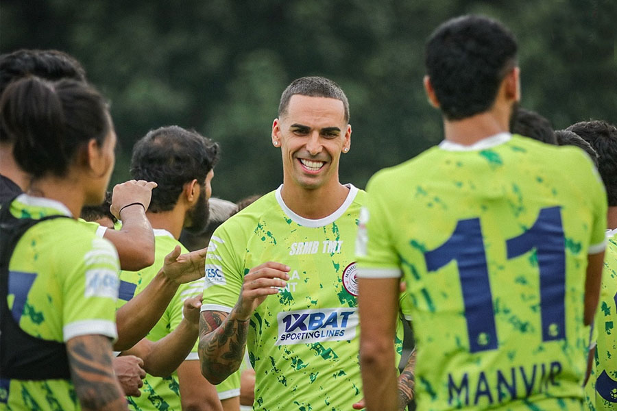 Alberto returns to training, Manbir resumes practice at Mohun Bagan after recovering from injury