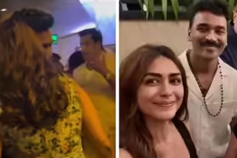 Rumors of a secret love affair between Dhanush and Mrunal Thakur
