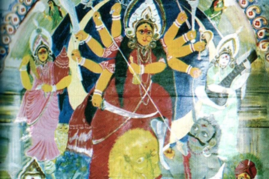 Banglar Durga Puja: Pat Durga, a 200-year-old puja at Panigrahi Bari in West Midnapore