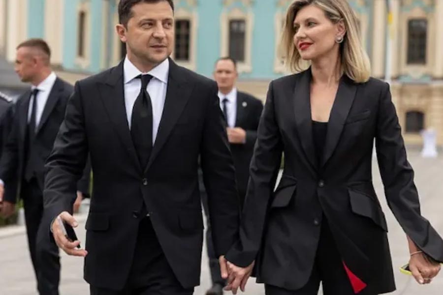 Ukrainian first lady's plane landed in Jaipur before Japan visit