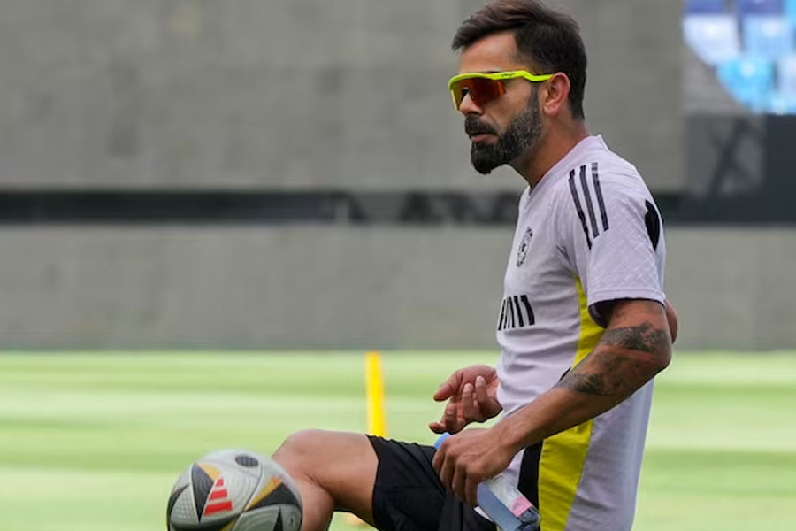 Virat Kohli in intensive training at Lord's