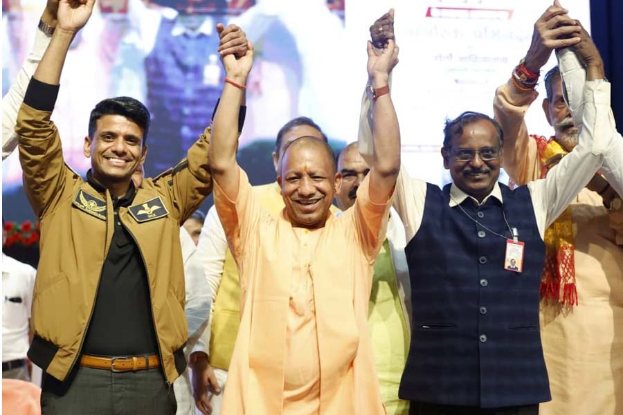 CM Yogi Adityanath accords special civic reception to Indian astronaut Subhanshu Shukla