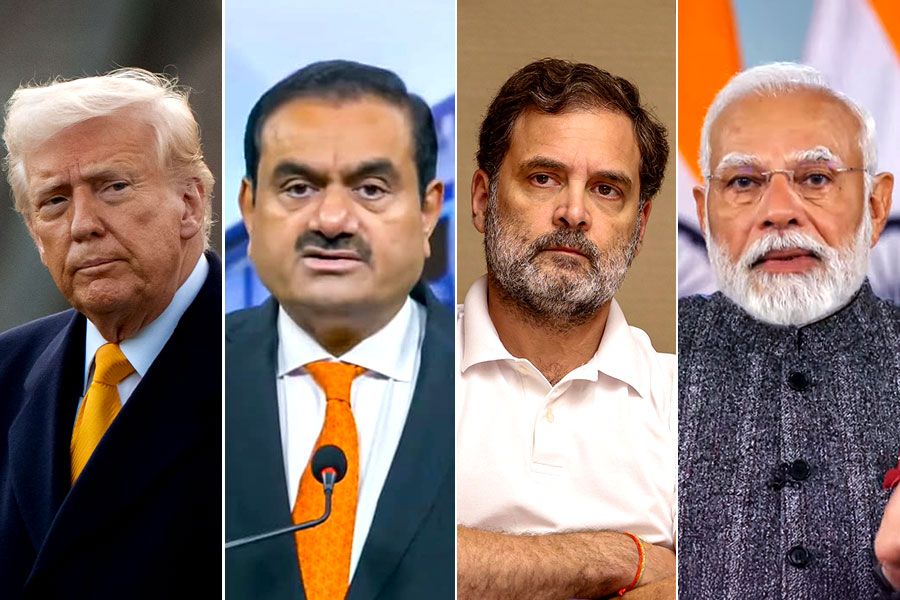 Rahul Gandhi links US tariff threats with Adani, says ‘Modi’s hands are tied’