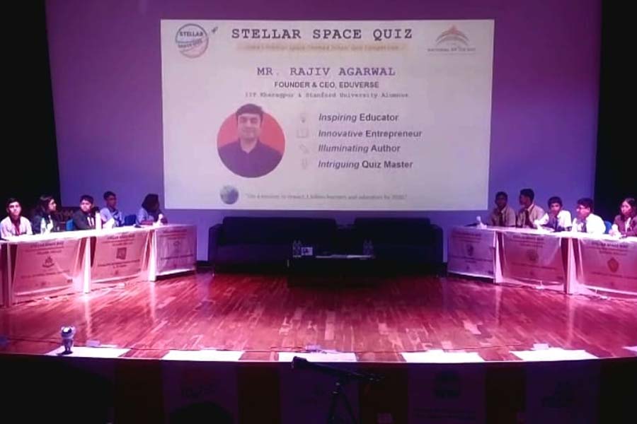 The grand finale of the country's largest space-based inter-school quiz competition "Stellar Space Quiz 2025" was held