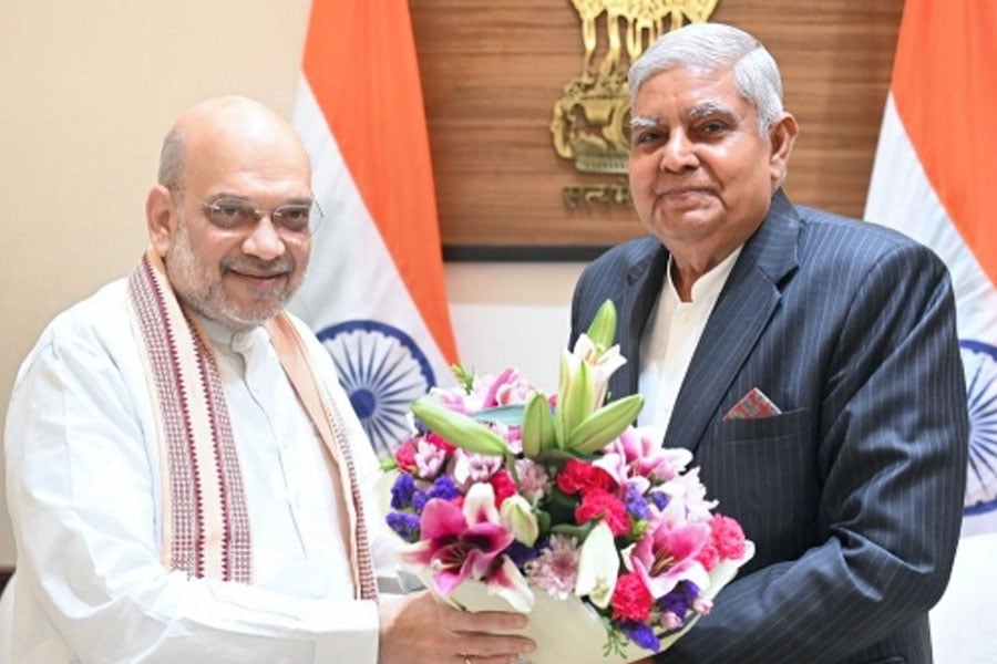 Amit Shah reacts to Jagdeep Dhankhar leaving VP post