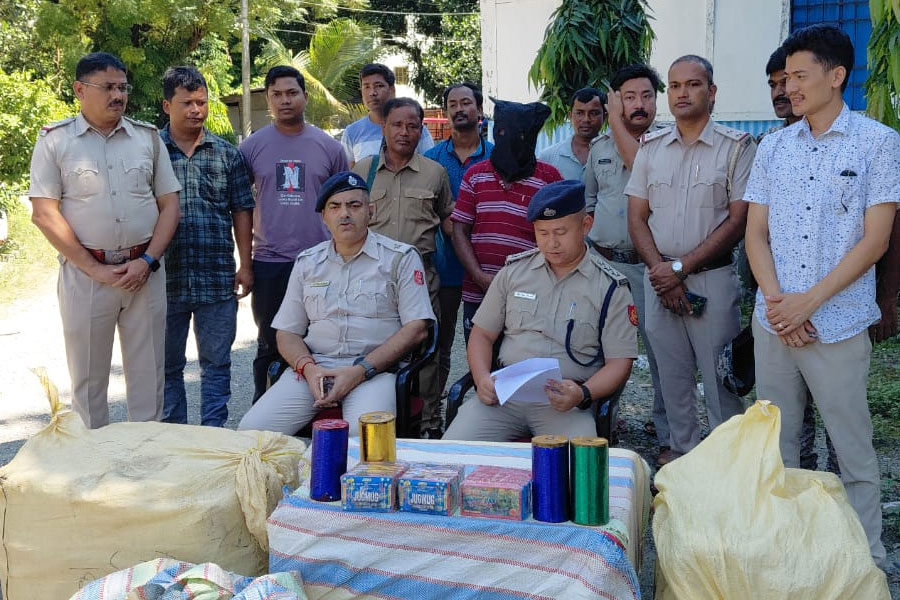 Banned fireworks worth crores seized in Jalpaiguri