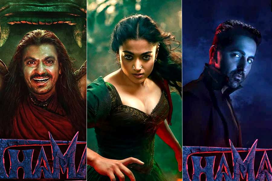 Rashmika Mandanna, Ayushmann Khurrana's Thama Teaser Out