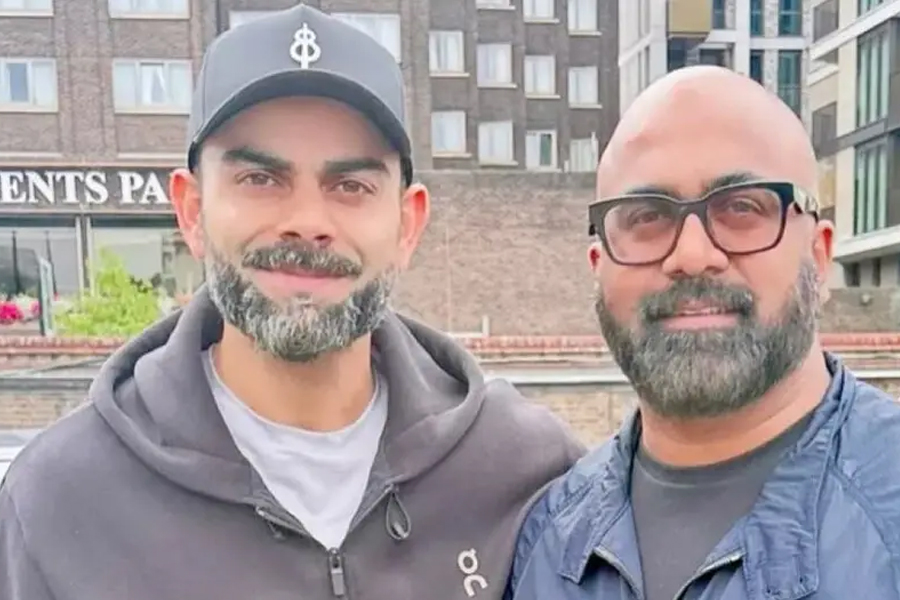 Virat Kohli was recently seen in London with a casual attire and undyed beard