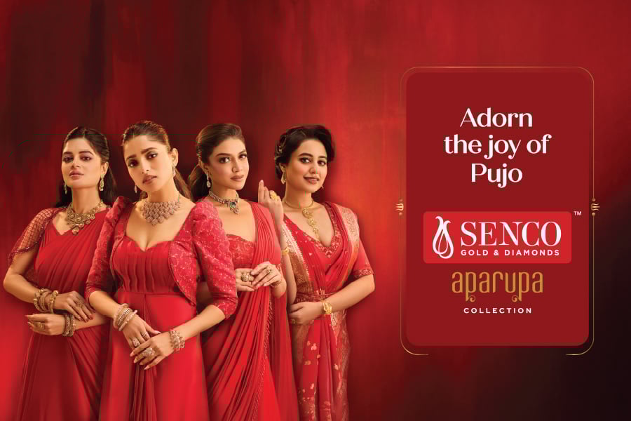 Durga Puja 2025: Aparupa Collection by Senco Gold and Diamonds Pujor saje Aparupa