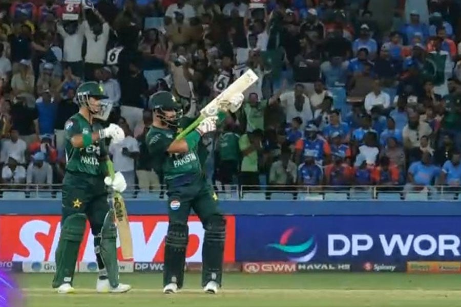 Pakistan batter makes controversial celebration in Asia Cup