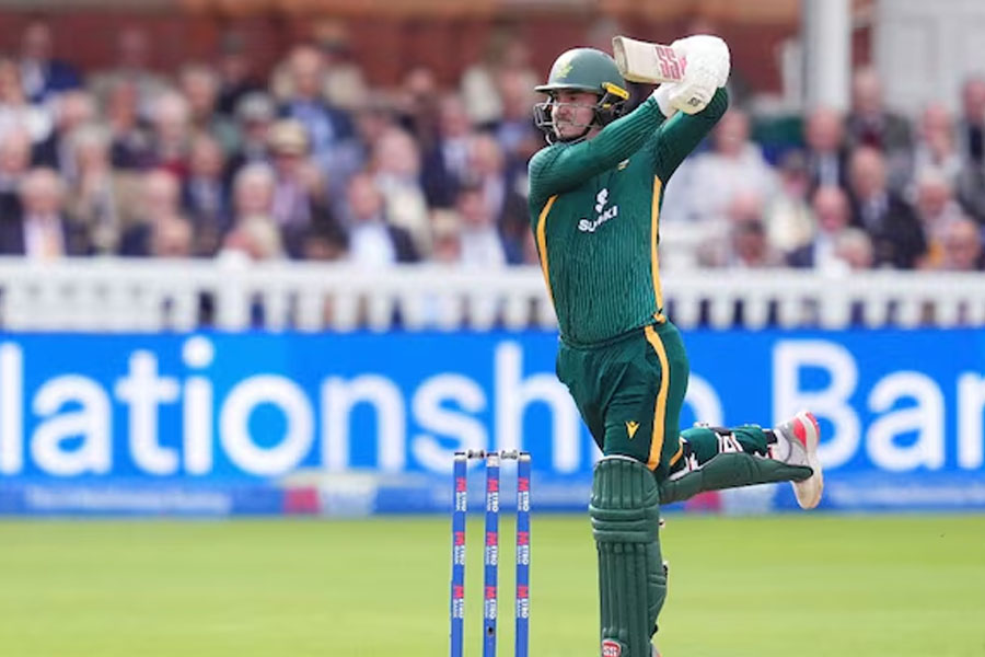Five fifty-plus scores in five matches, a rare record for the South Africa star Matthew Breetzke