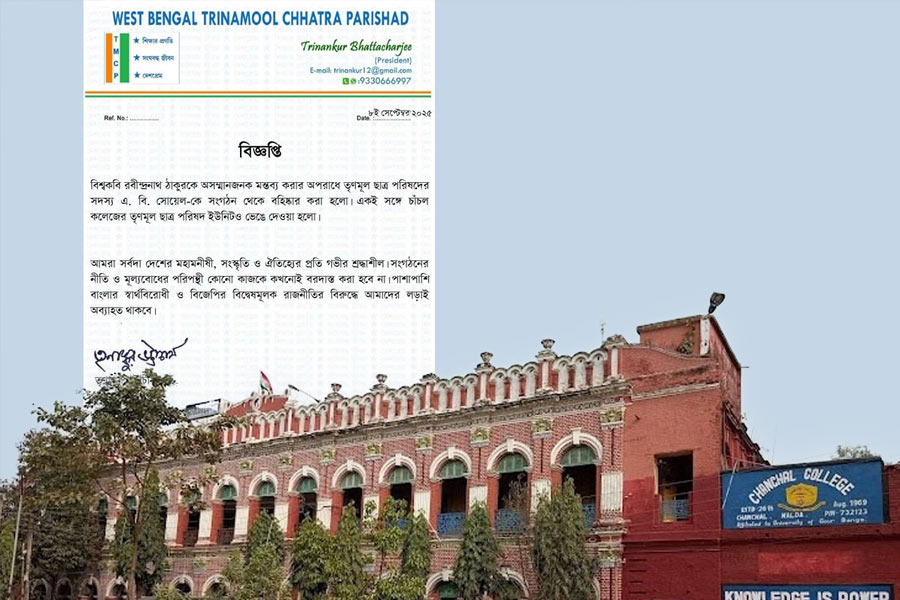 TMCP takes action over Rabindranath Tagore row at Malda