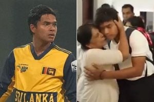 Dunith Wellalage rejoins Sri Lanka after father's demise; emotional family farewell goes viral