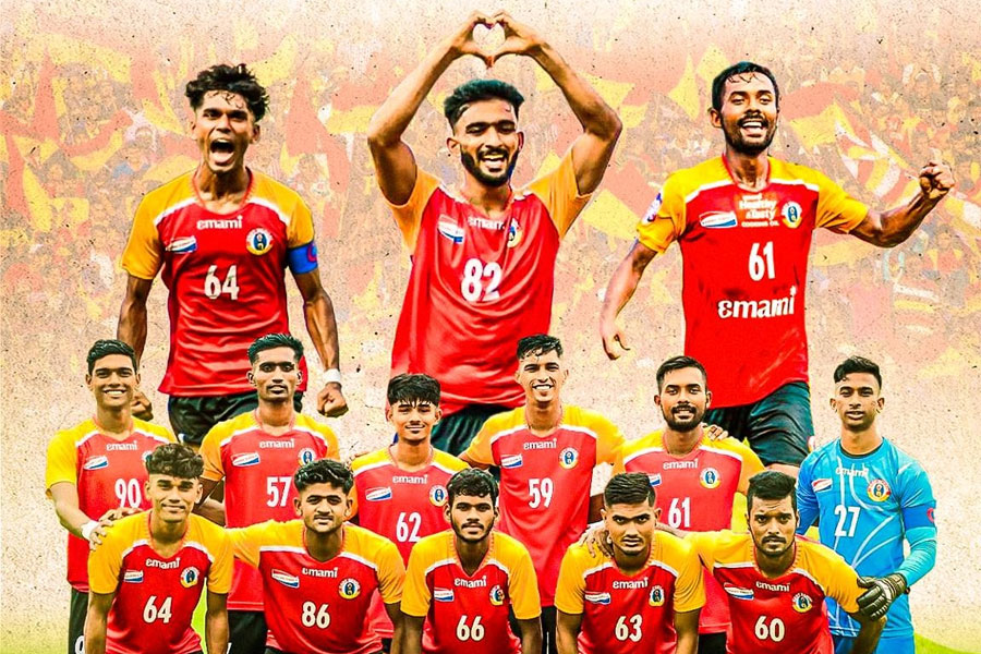 East Bengal was the last season's CFL champion, official announcement by IFA
