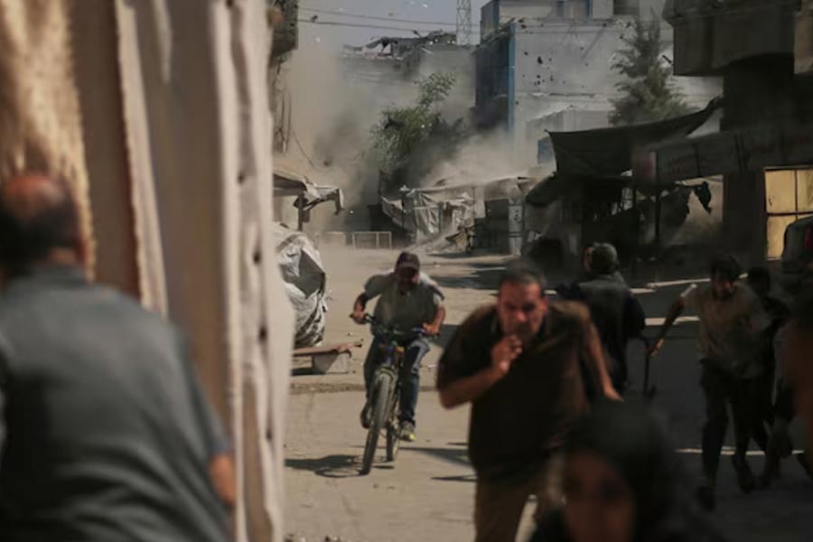 At least 32 killed in Gaza City airstrikes