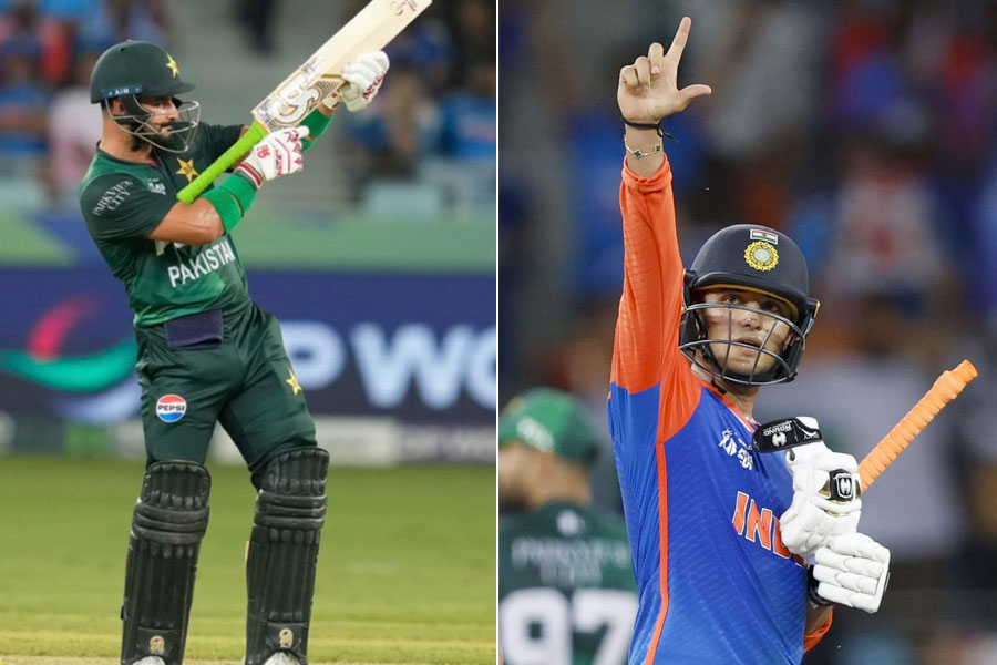 Asia Cup 2025 Netizen spots deference between Sahibzada Farhan and Abhishek Sharma's celebration