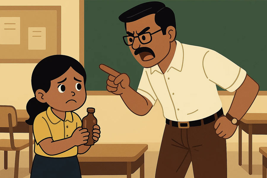 Headmaster brutally 'beats' 5-year-old child in Howrah