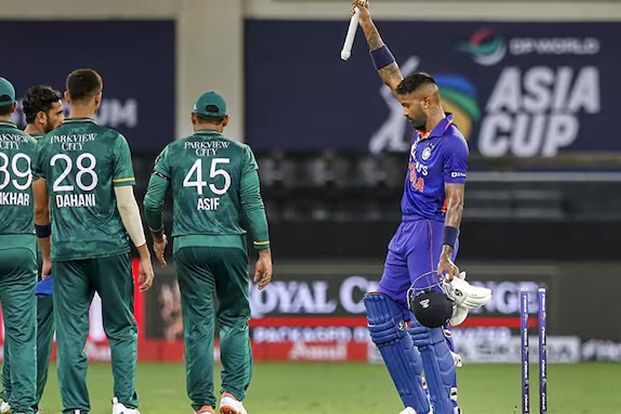 What did the IPL chairman Arun Dhumal say before the India-Pakistan match?'