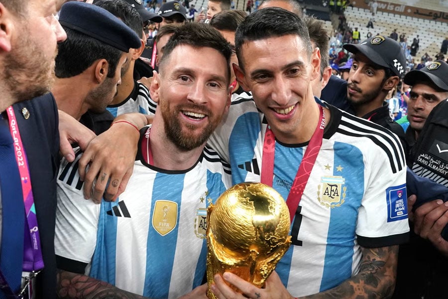 Angel Di Maria suggests Lionel Messi will play on for Argentina beyond 2026 World Cup
