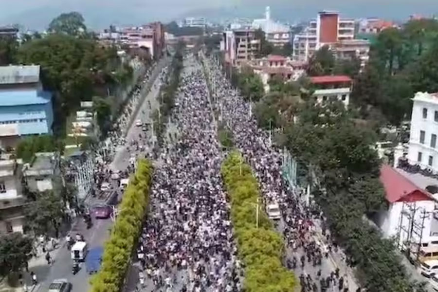 Anti-government protests erupt in Nepal over social media ban