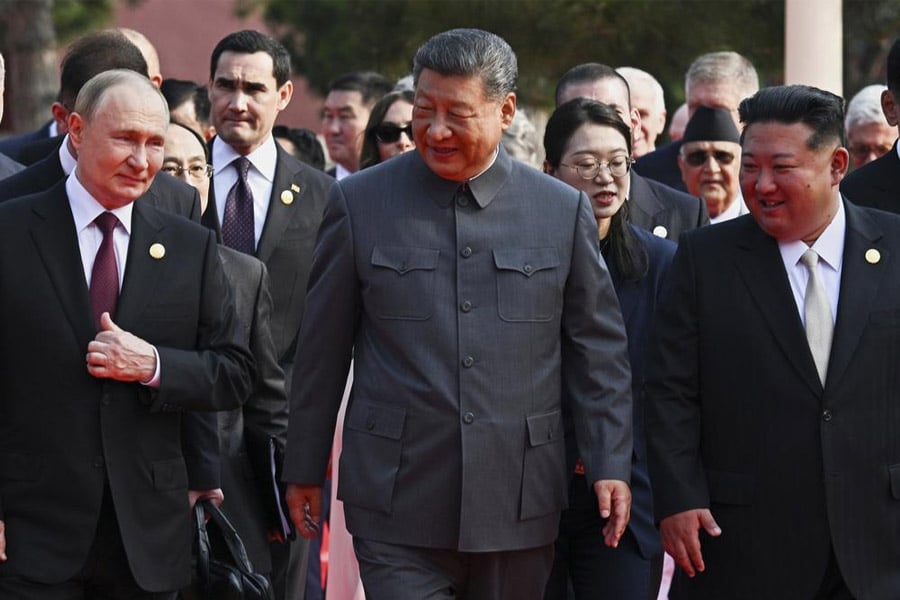 Xi, Putin, Kim seen at Beijing parade, Donald Trump fumes
