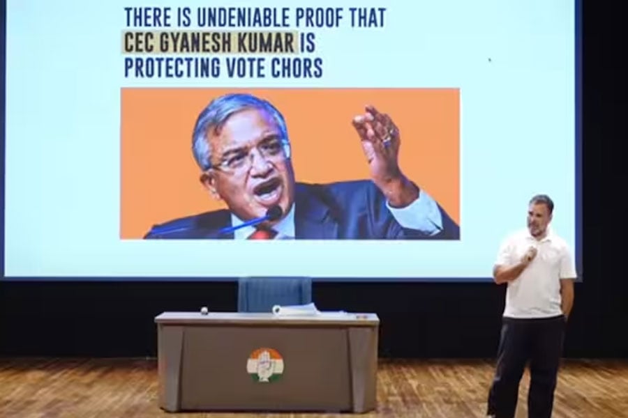 Chief Election Commissioner Gyanesh Kumar protecting vote chors Says Rahul Gandhi