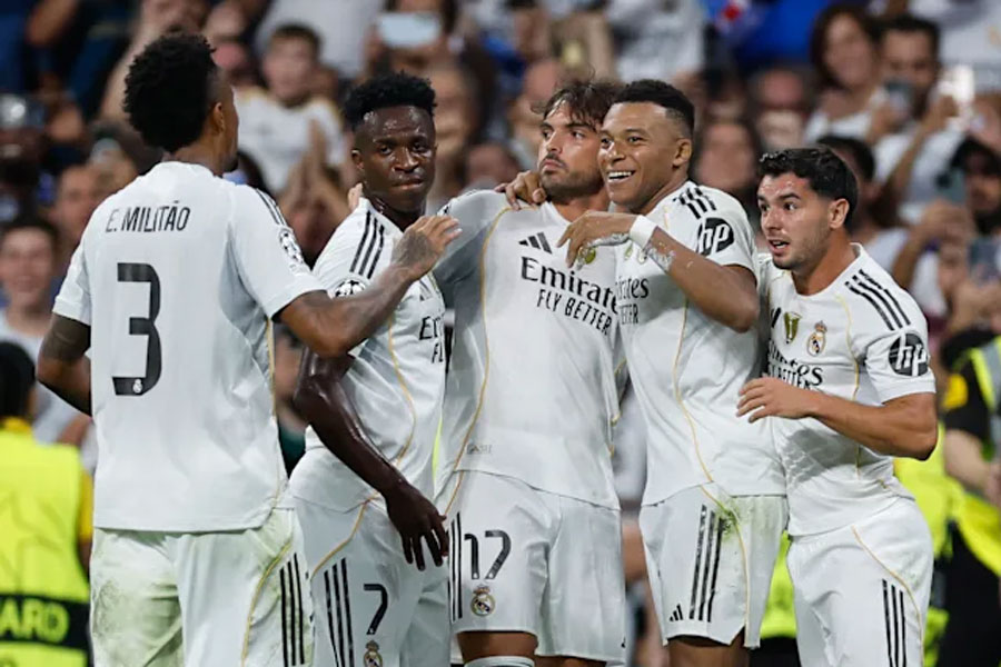 UCL: Mbappe Penalty Double Gives Real Madrid Opening Win Over Marseille
