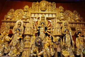 Nadia taherpur club to make digha temple style puja pandal