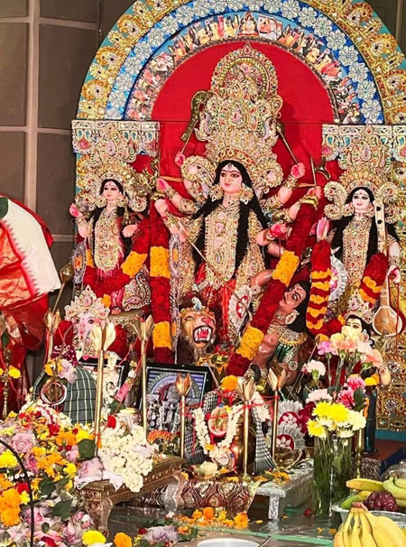 Probashe Durga Puja 2025: Durga Puja preparation in Toronto Canada