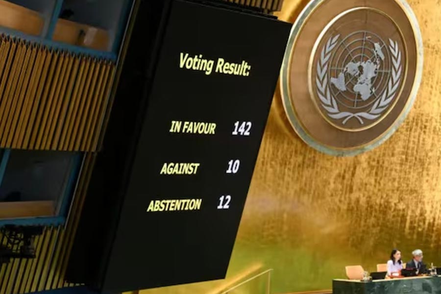 In big move, India votes in favour of Palestine's statehood at UN
