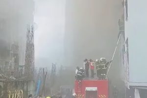 fire at Mumbai's 23-storey building, 1 died, many injured