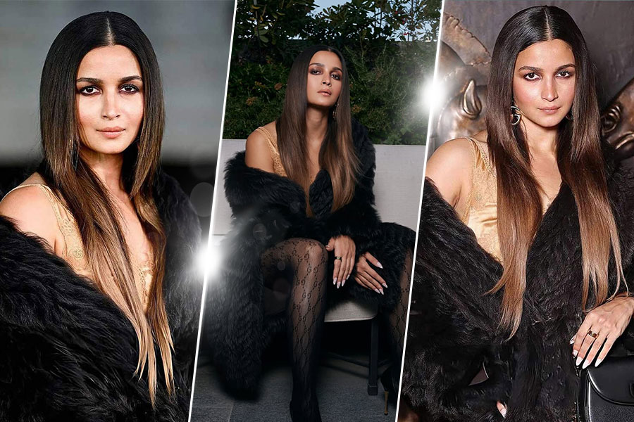 Alia Bhatt, in a fur coat, makes striking appearance at Milan Fashion Week