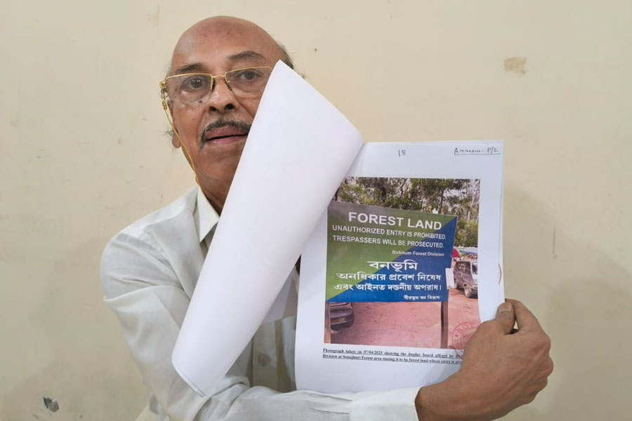 Subhash Dutta's anger over Sonajhuri Haat in Santiniketan, what did the environmentalist say