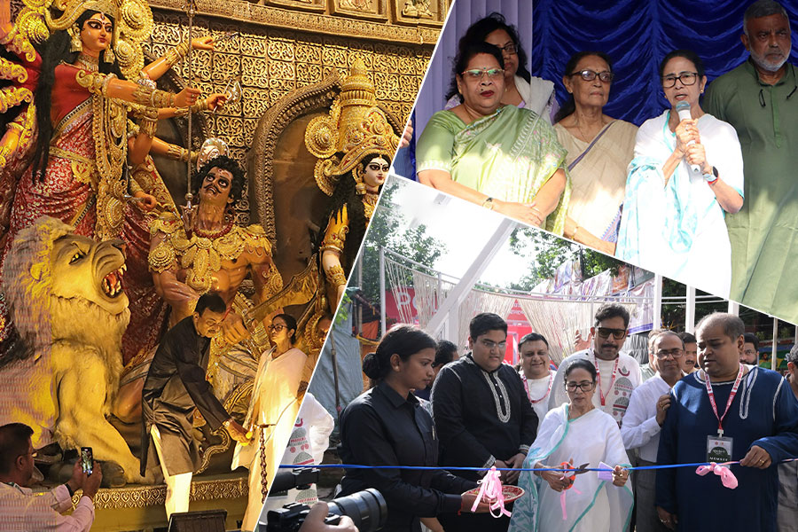 Durga Puja 2025: CM Mamata Banerjee ianugurates many puja pandals in Kolkata, gets emotional at Ekdalia Evergreen