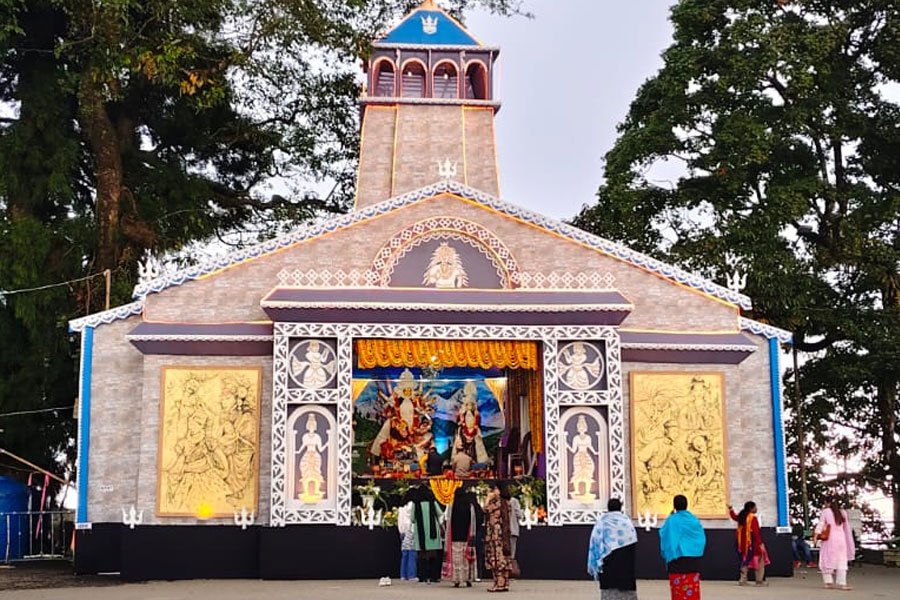Durga Puja 2025, Nepali priests in charge of Darjeeling's Durga Puja
